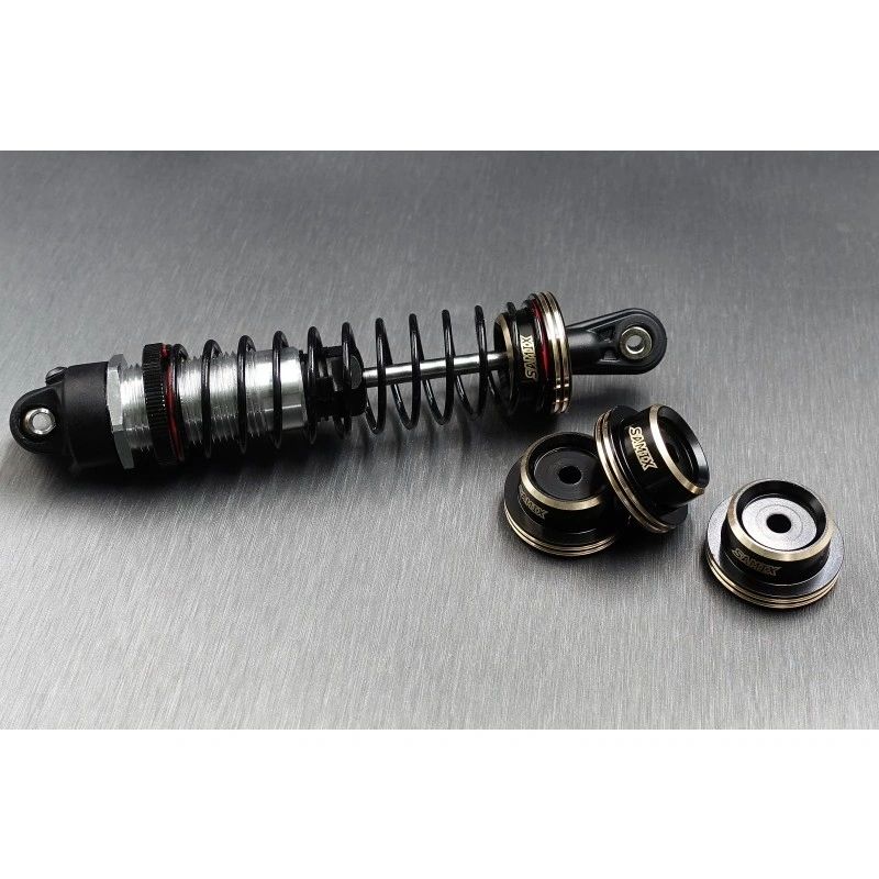 SCX-6 brass shock spring under cap 4pcs