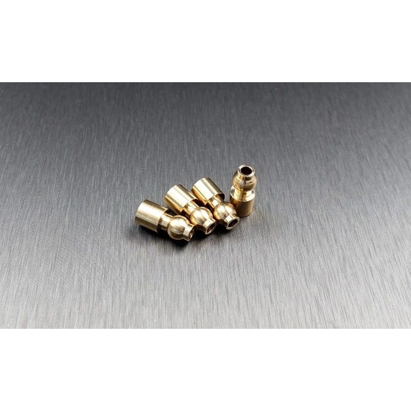 SCX-6 brass 9mm upper suspension ball