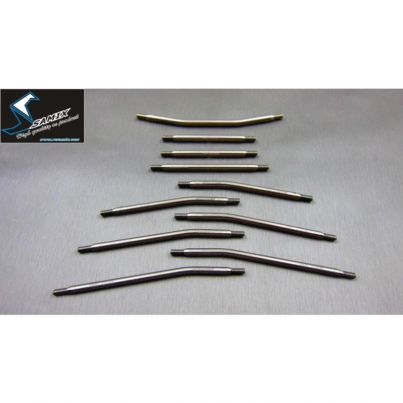 SCX10-2 313mm high clearance titianium link kit (full set) 10pcs