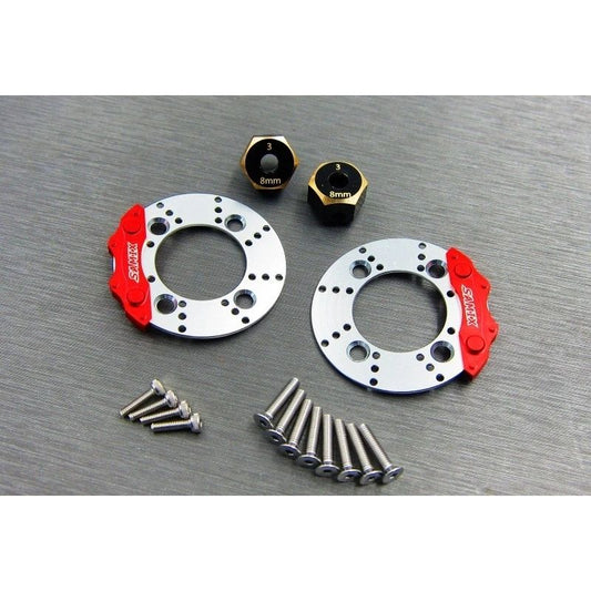 SCX10-3 scale brake rotor caliper & 8mm hex set (suitable for scx3-4012a & scx3-4012fs)