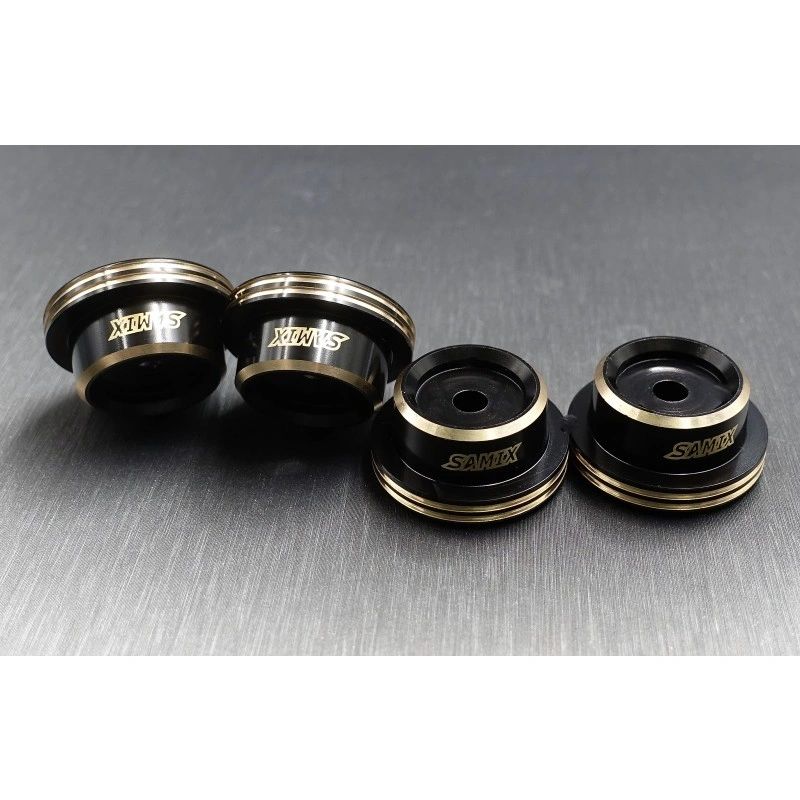 SCX-6 brass shock spring under cap 4pcs