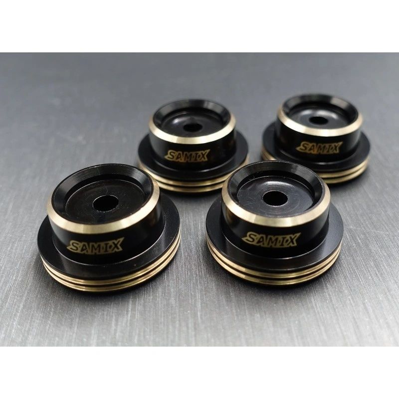 SCX-6 brass shock spring under cap 4pcs