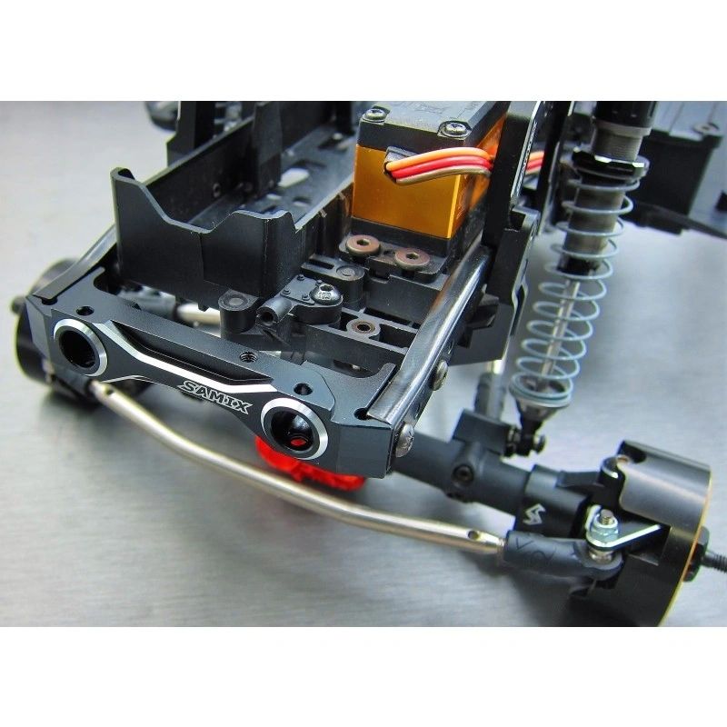 SCX10-2 alum short fornt bumper mount set