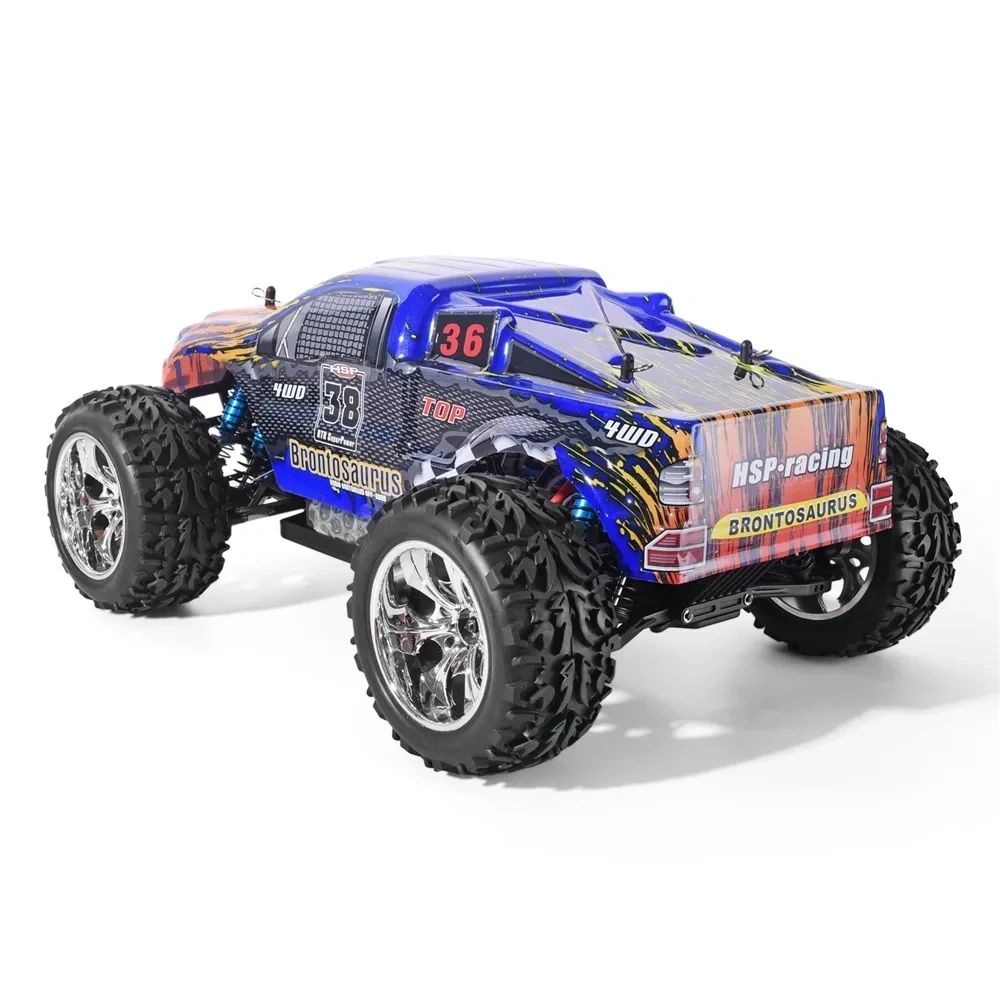 HSP RC Car 1/10 Scale 4wd Off Road Monster Truck 94111PRO Electric Power Brushless Motor Lipo Battery