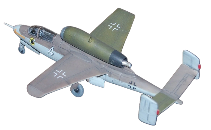 HOBBYBOSS 1:72 HE162 SALAMANDER