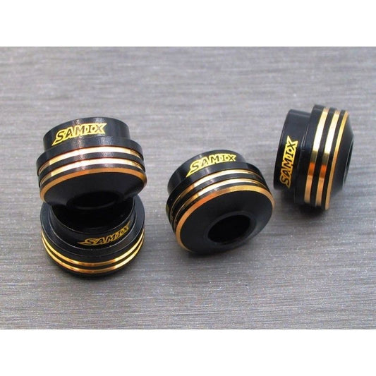 SCX10-2 or SCX10 brass shock spring under cap 4pcs (suitable for scx10, scx10-2)
