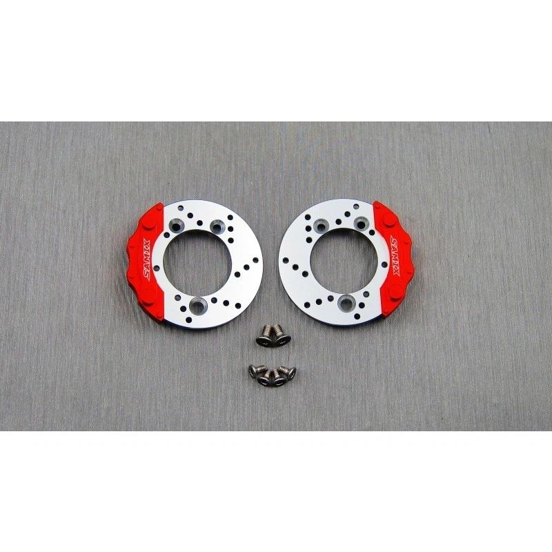 TRX-4 scale brake rotor & caliper set (for samix trx4 brass portal knuckle cover use)