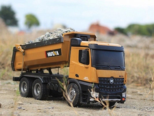 HUINA 1:14 2.4G 10CH RC DUMP TRUCK WITH SOUND